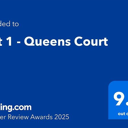 Apt 1 - Queens Court Scarborough Zewnętrze zdjęcie